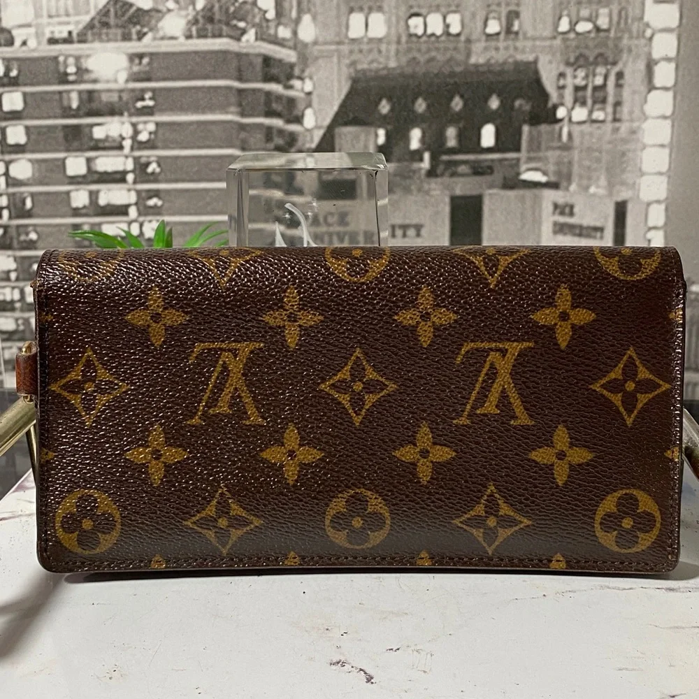 Authentic Louis Vuitton Monogram Portefeuille Acordion Long Wallet - Picture 7 of 16